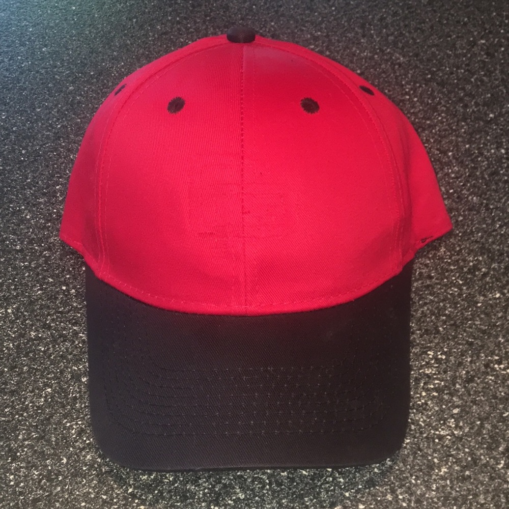 Red/Blank Baseball Cap